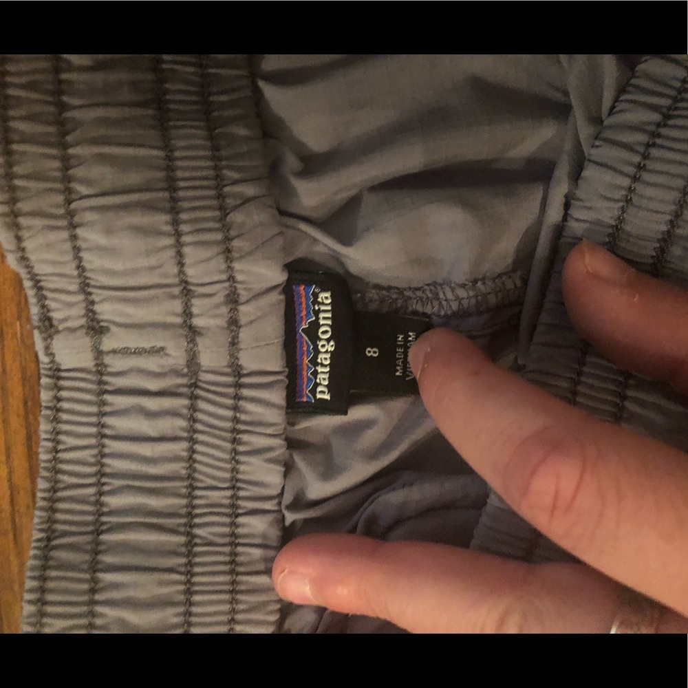 Patagonia Gray Hiking Shorts